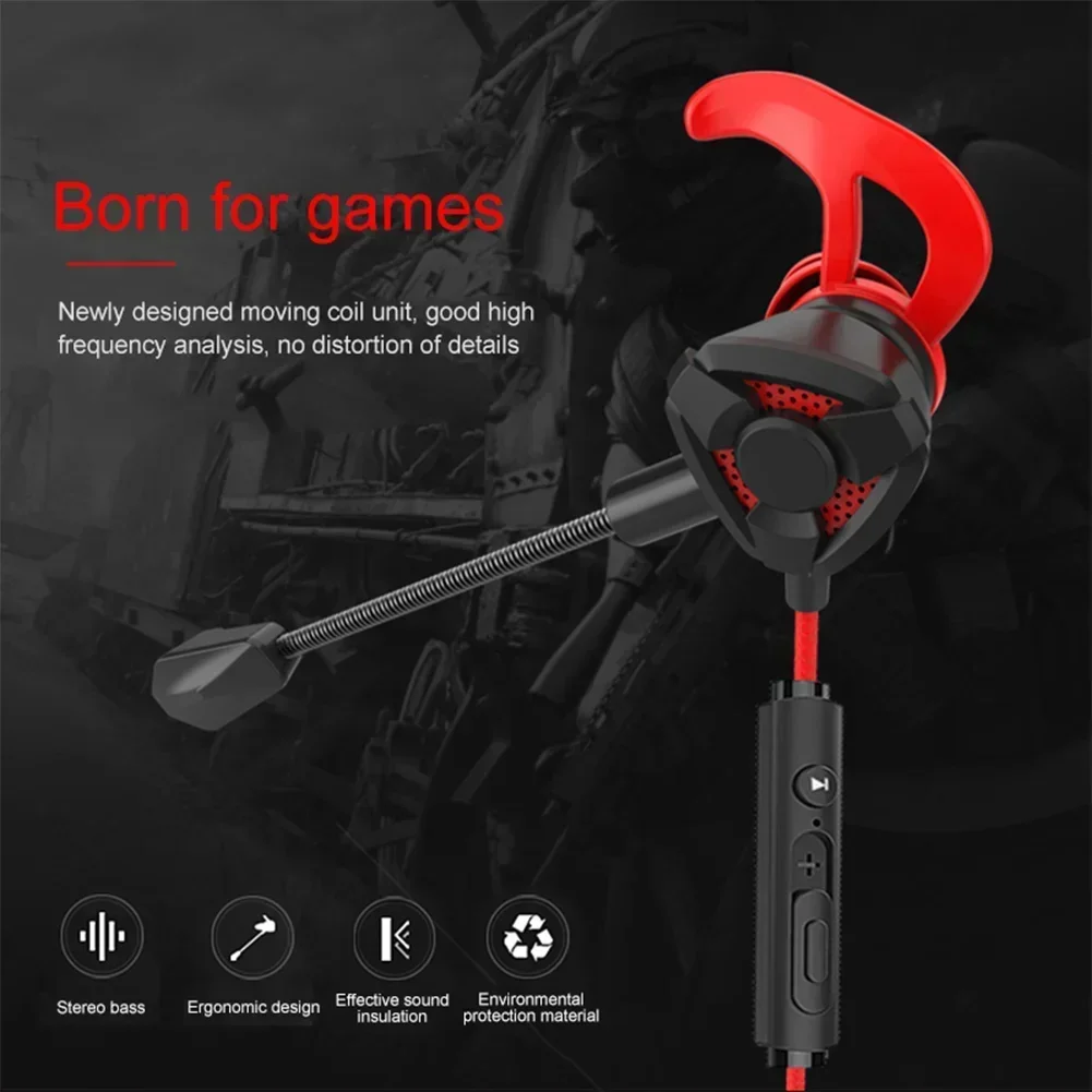 Headset Gamer Headphones Wired - Wired Earphone Mic ulasan dan harga