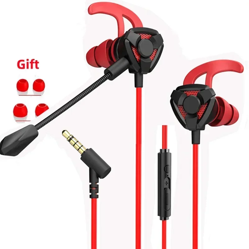 Headset Gamer Headphones Wired - Wired Earphone Mic ulasan dan harga