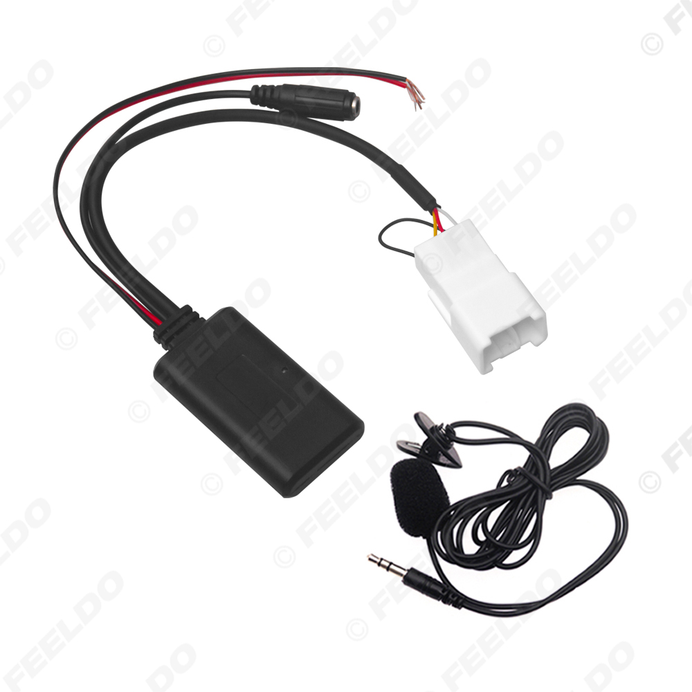 FEELDO 1PC Car 5Pin Wireless B - Bluetooth Adapter Receiver ulasan dan harga