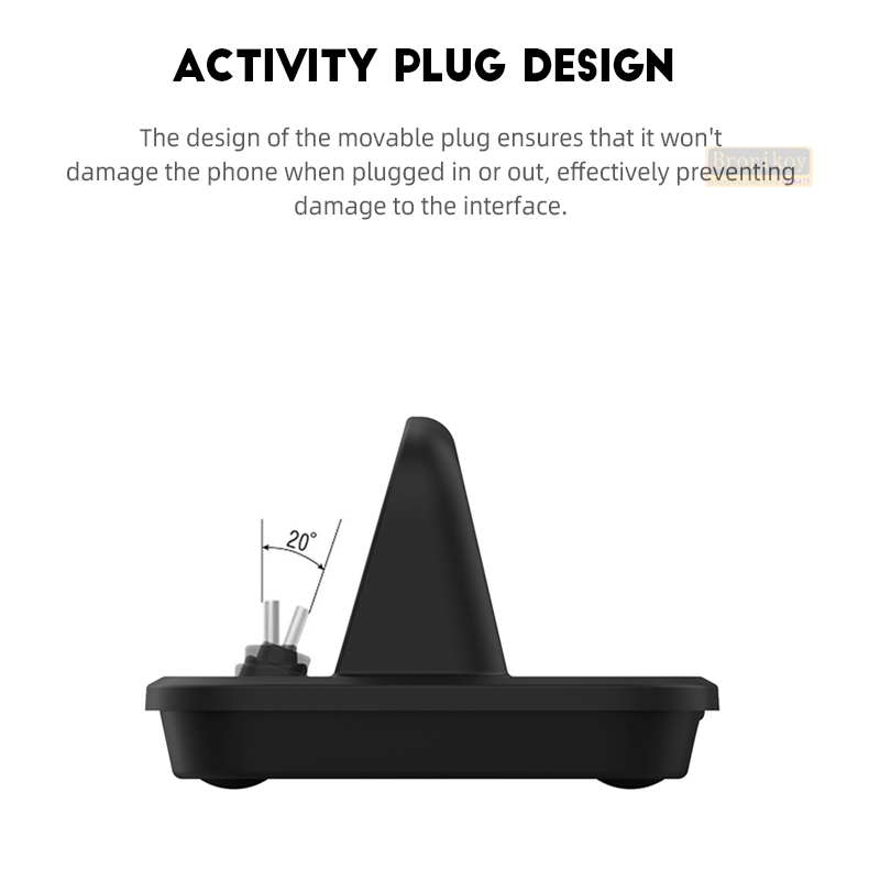 Wireless Charging Stand 120W U - Usb C Earphone ulasan dan harga