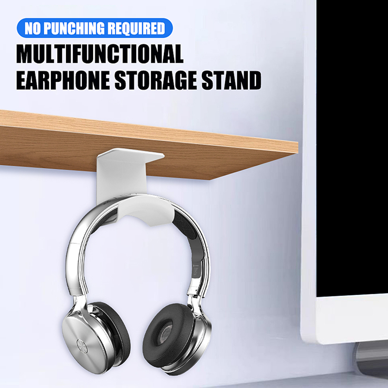 Universal Headphone Stand Adhe - Headphone Stand Desk ulasan dan harga