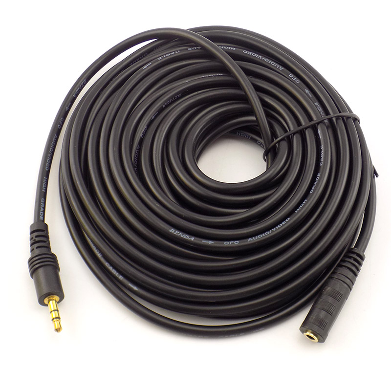 1.5/3/5/10M 3.5mm Stereo Male  - Cable Extension 3.5 ulasan dan harga