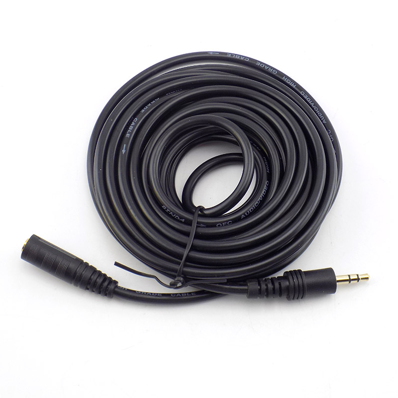 1.5/3/5/10M 3.5mm Stereo Male  - Cable Extension 3.5 ulasan dan harga