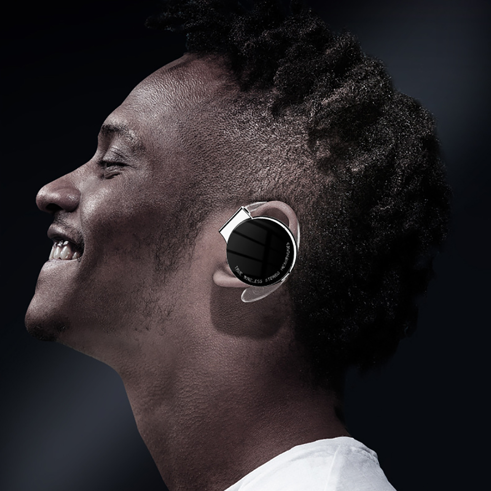 F2 TWS Earphones With Micropho - Sports Earphone Hook ulasan dan harga