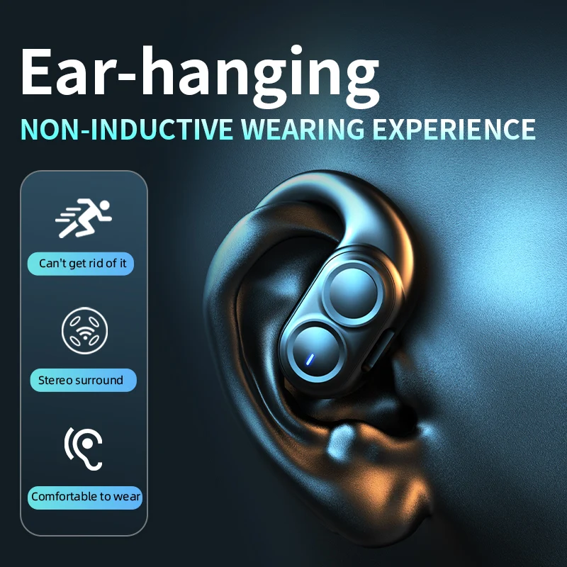 Wireless Bluetooth Headphones  - Sports Earphone Hook ulasan dan harga