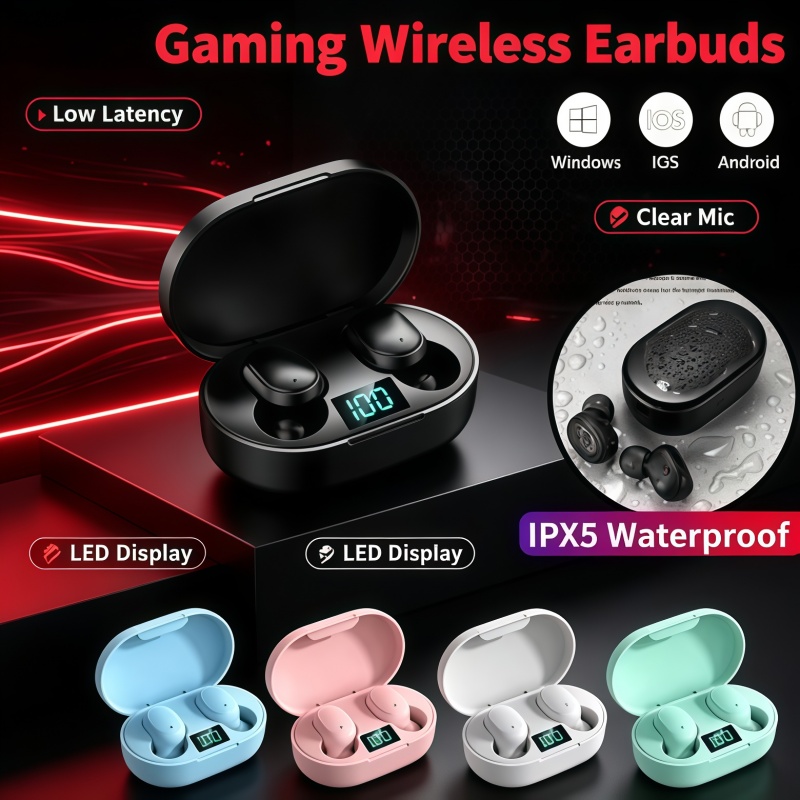 New E6S Wireless Bluetooth Ear - Bluetooth Headset On Ear ulasan dan harga