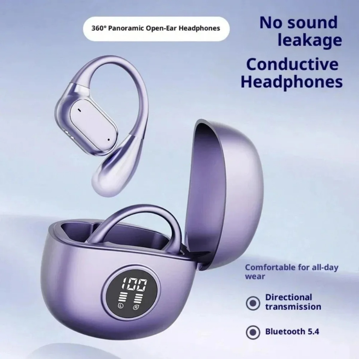Lenovo Bluetooth 5.4 Ear Hook  - Wireless Earbuds Tws ulasan dan harga