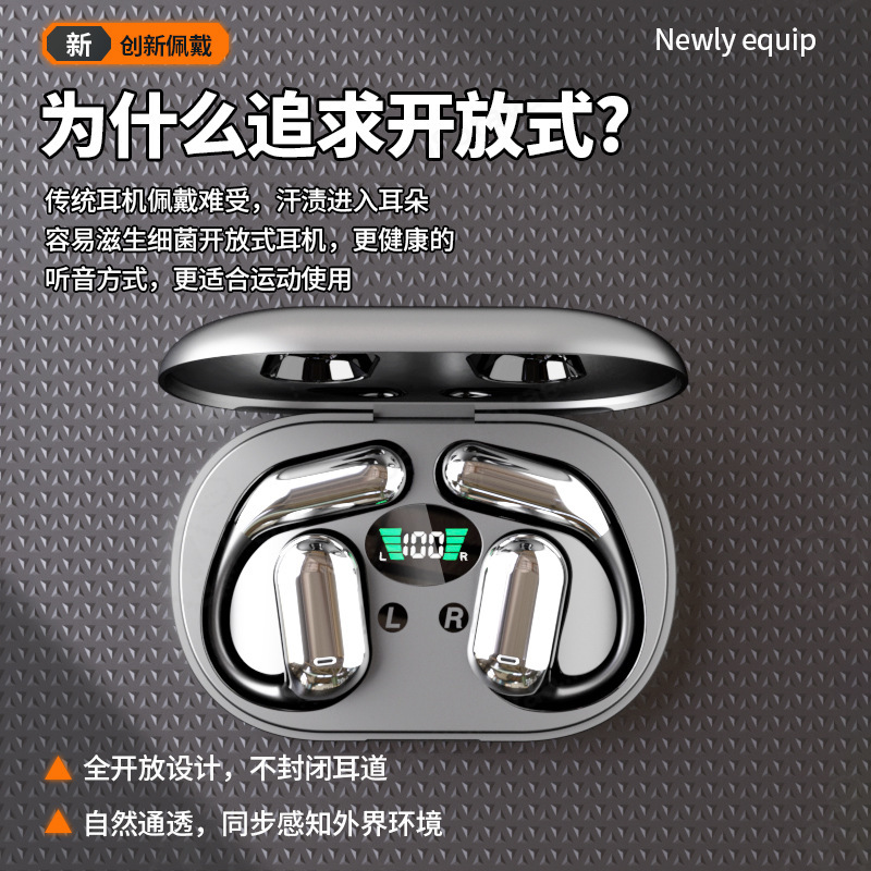 Q16 AI Smart Translation Bluet - Sports Earphone Hook ulasan dan harga