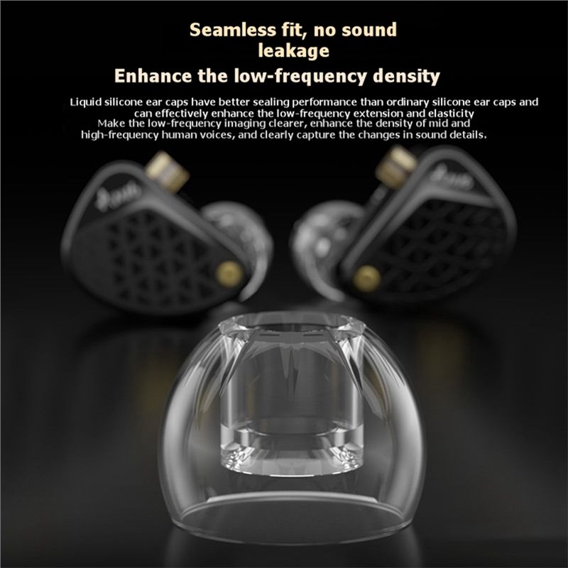 A23F-Silicone Ear Tips For KZ  - Silicone Ear Tip Replacement ulasan dan harga