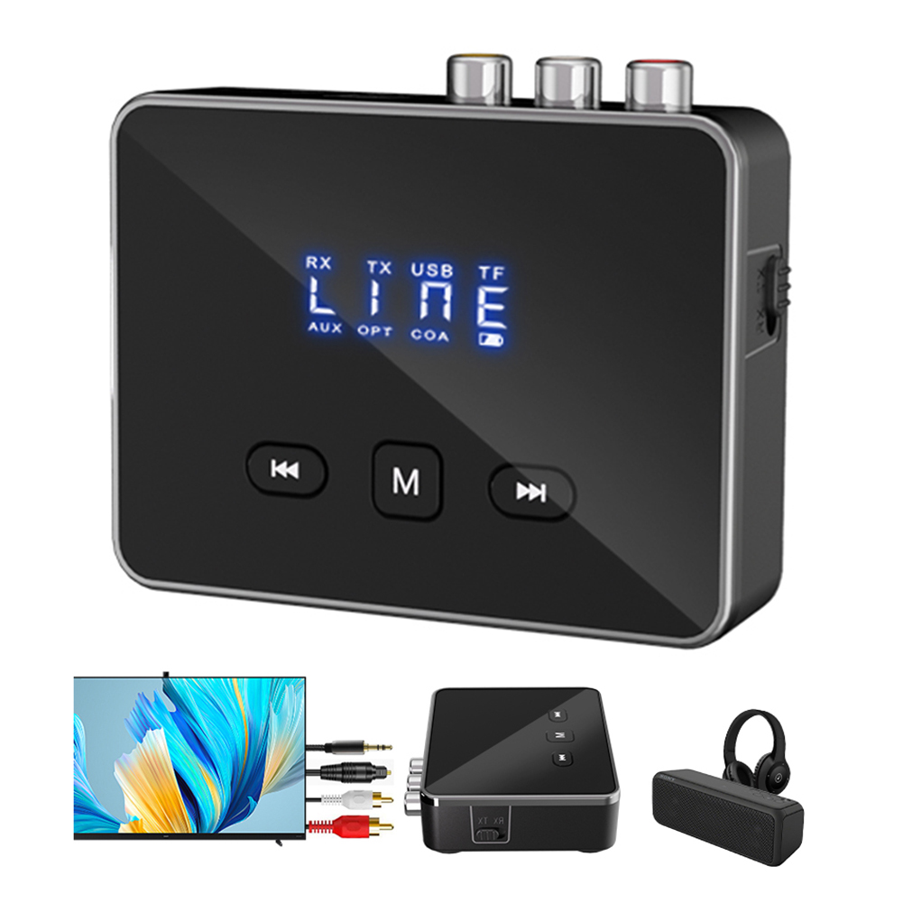 BT 5.4 Transmitter Receiver AU - Bluetooth Adapter Receiver ulasan dan harga