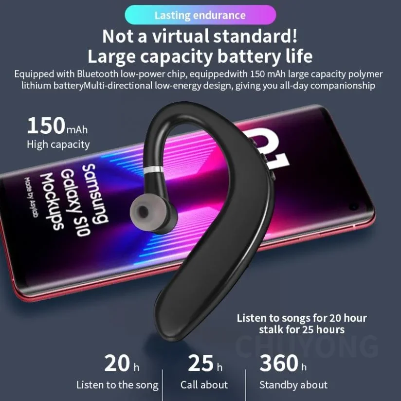 New Wireless Bluetooth Earphon - Sports Earphone Hook ulasan dan harga