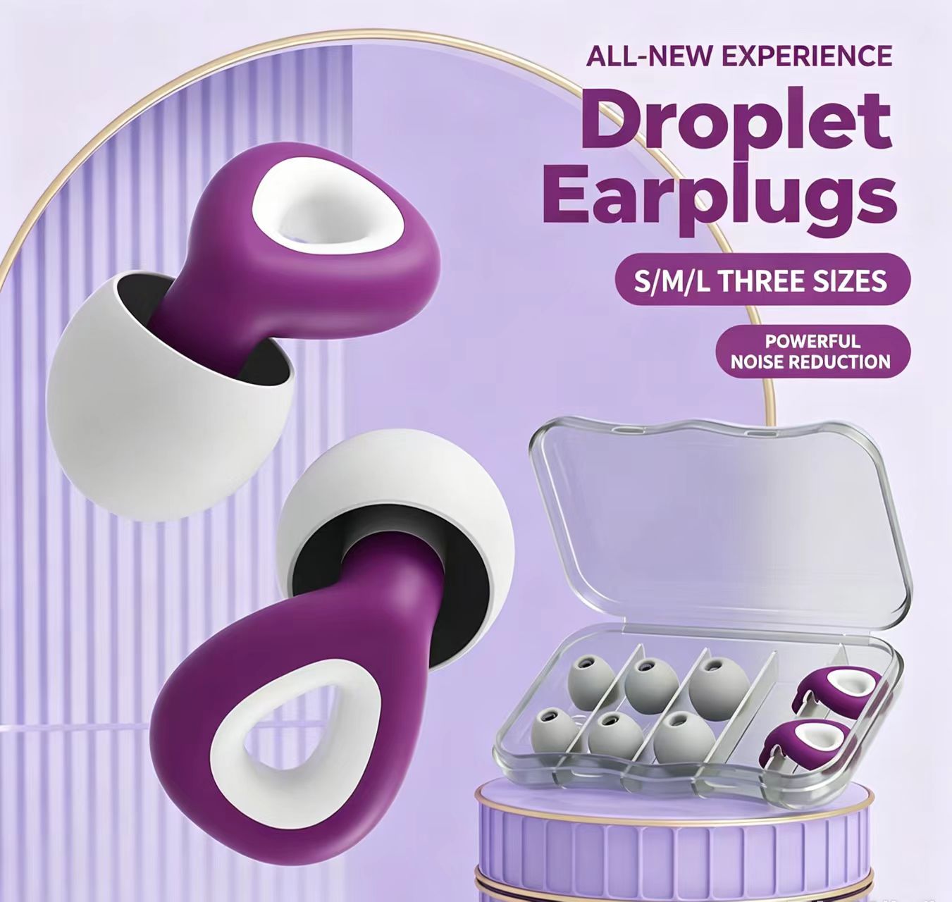 ES300-Soft Silicone Noise Redu - Silicone Ear Tip Replacement ulasan dan harga