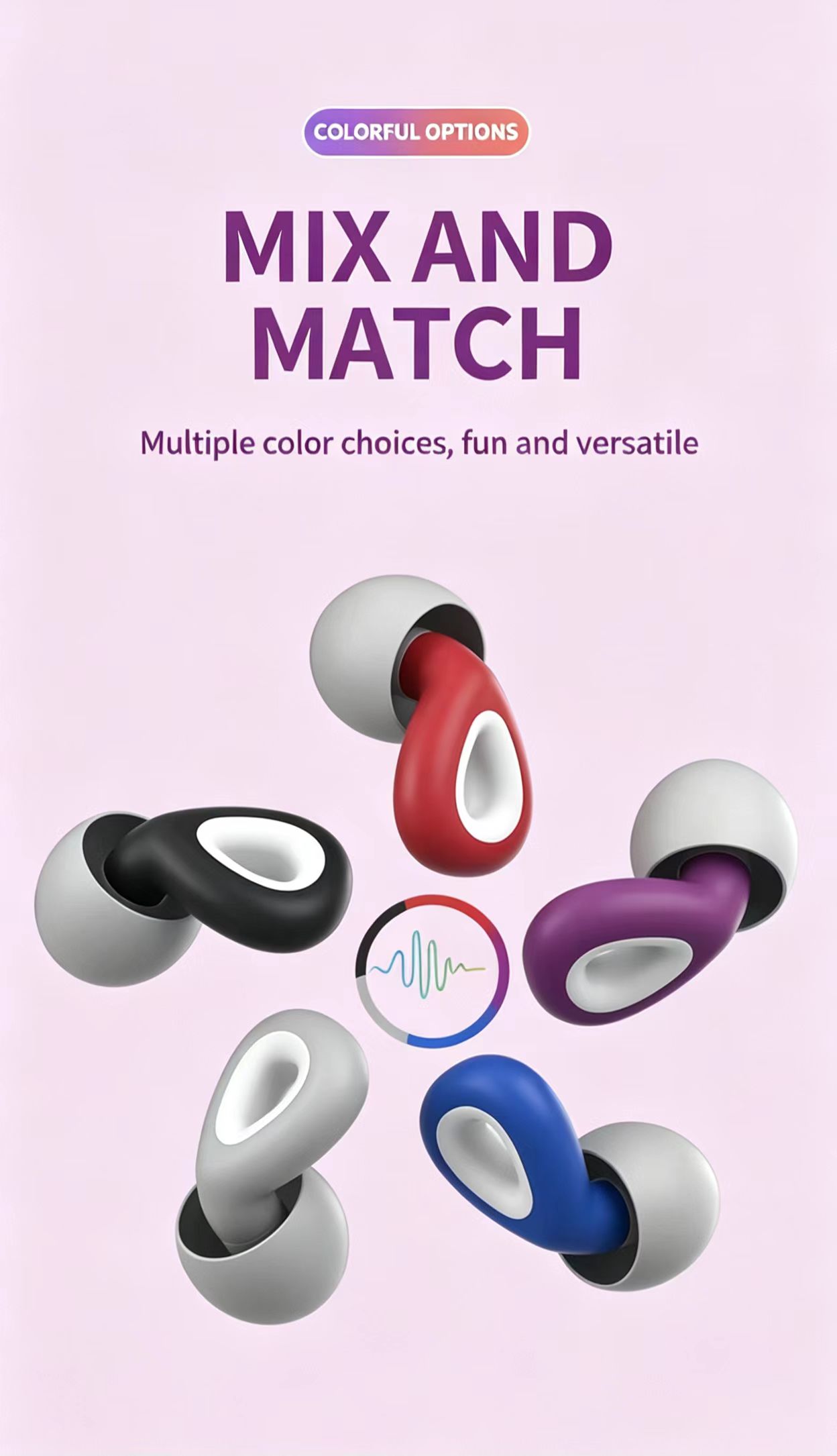 ES300-Soft Silicone Noise Redu - Silicone Ear Tip Replacement ulasan dan harga