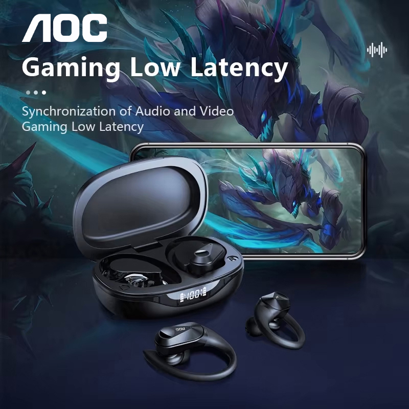 Choice AOC Sports Headset Wire - Usb C Earphone ulasan dan harga