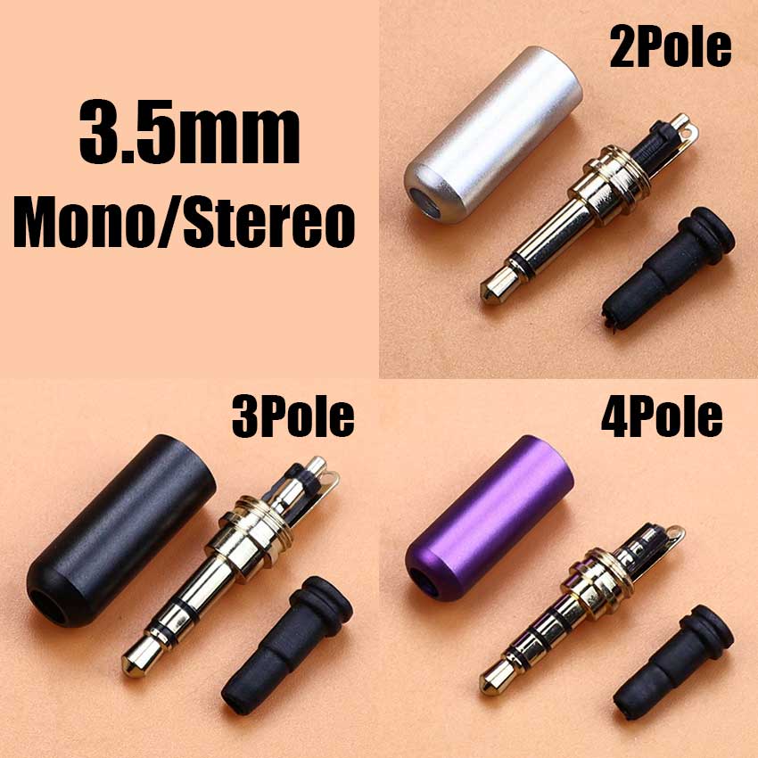 1pcs 3.5mm Mono Stereo Headpho - Audiophile Headphone Wired ulasan dan harga