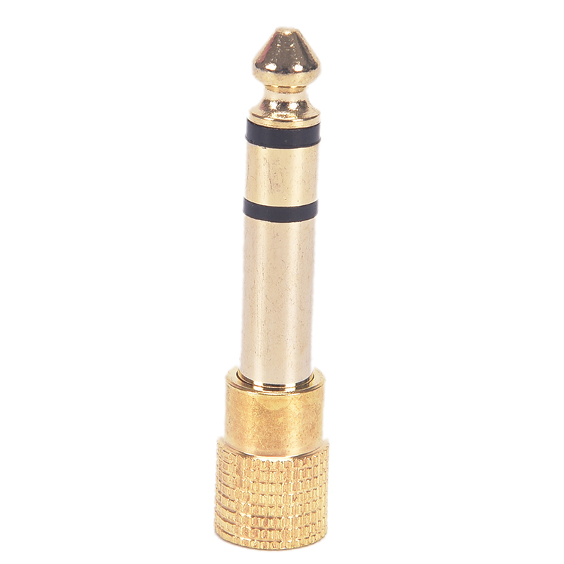 1pc 6.35 Male To 3.5 Female St - Cable Extension 3.5 ulasan dan harga