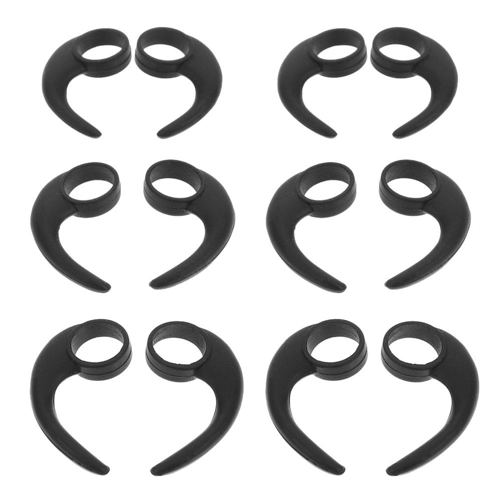 12Pcs Ear Hooks Silicone Sport - Silicone Ear Tip Replacement ulasan dan harga