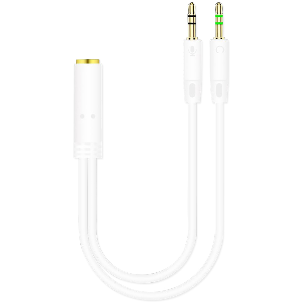 3.5mm Jack 2 Male To 1 Female  - Earphone Splitter Jack ulasan dan harga