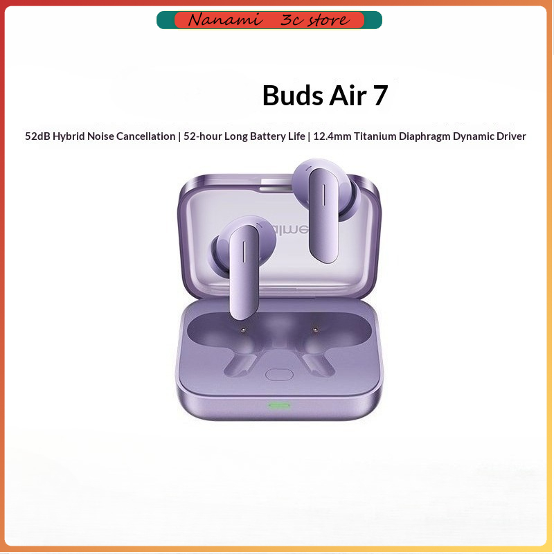 Original realme Buds Air 7 52d - Noise Cancelling Headphone ulasan dan harga