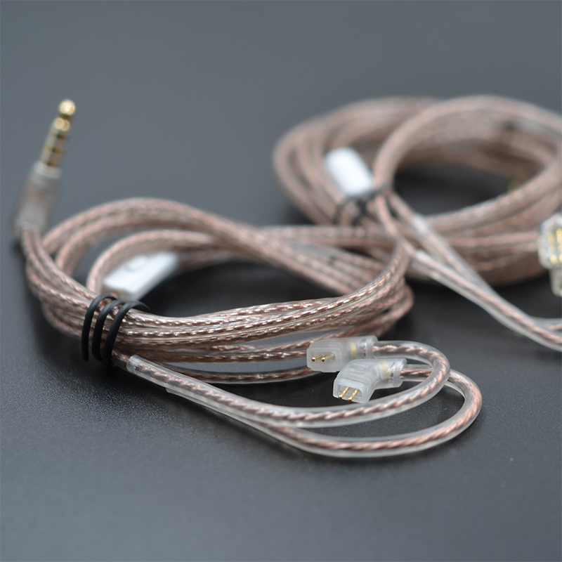 Original KZ Earphone Cable Oxy - Wired Earphone Mic ulasan dan harga