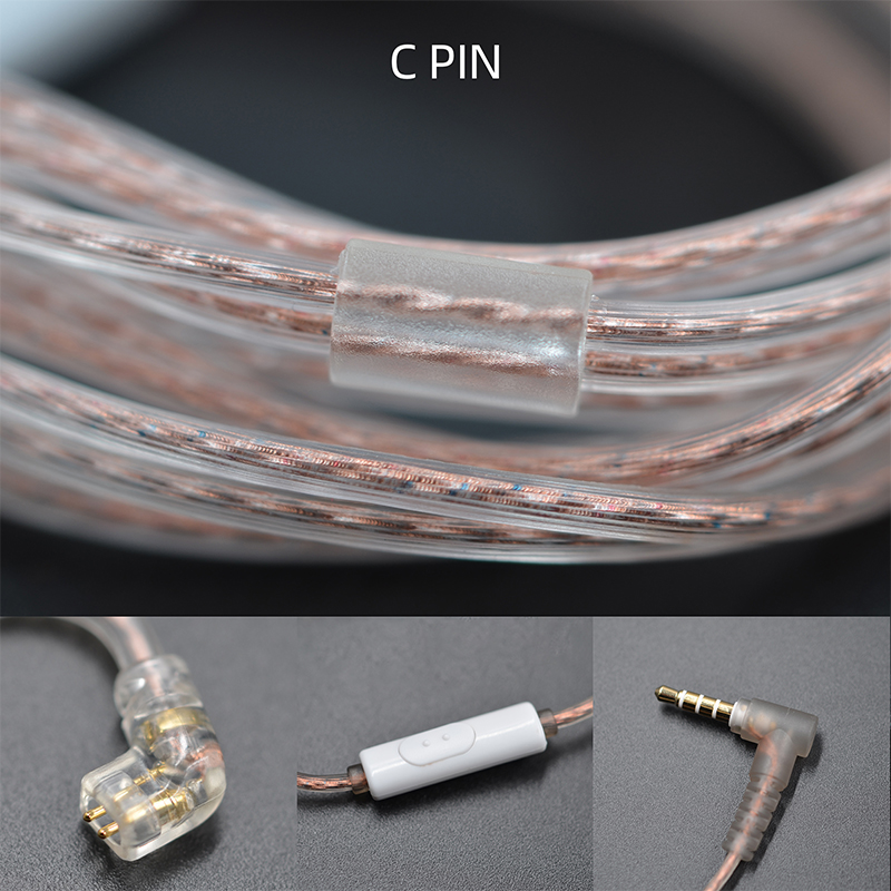 Original KZ Earphone Cable Oxy - Wired Earphone Mic ulasan dan harga