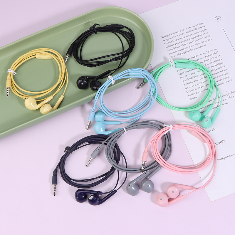 U19 Smooth Surface Wired Earph - Noise Cancelling Headphone ulasan dan harga