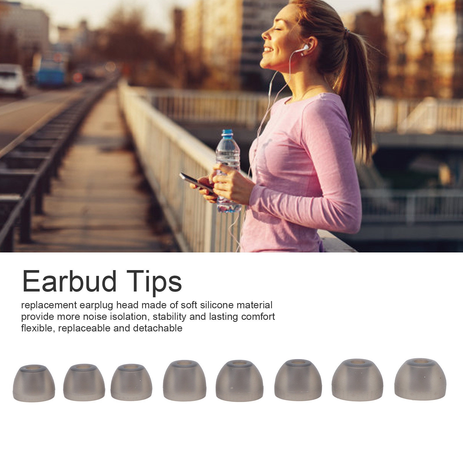 Silicone Eartips Replacement N - Silicone Ear Tip Replacement ulasan dan harga