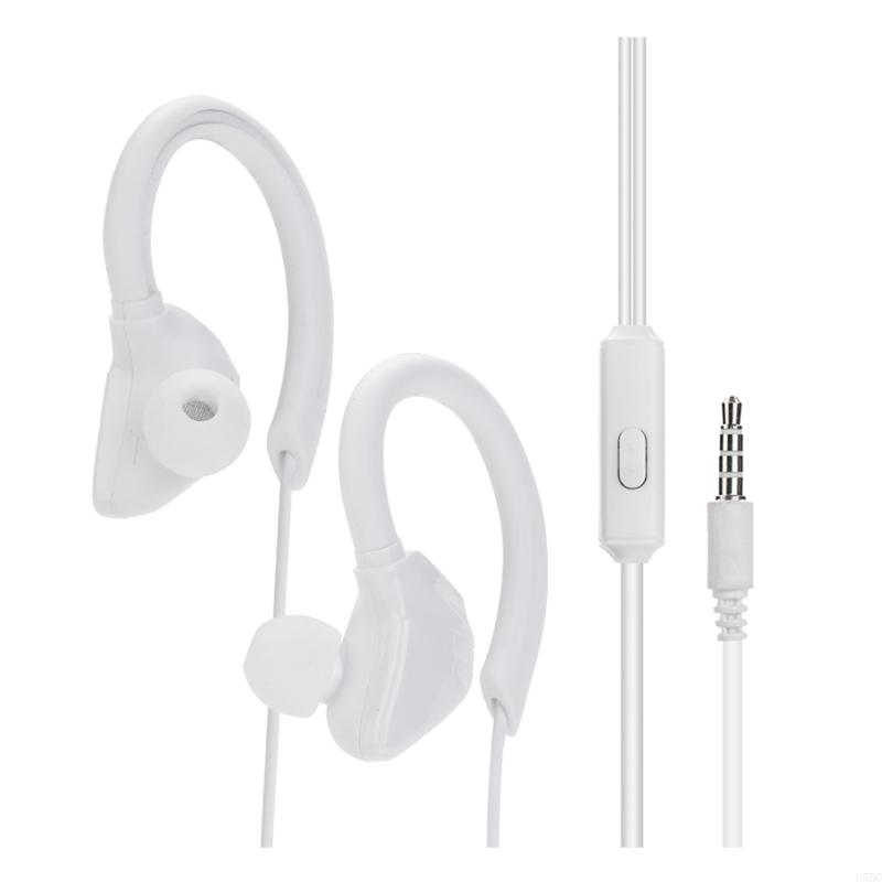 U55C Sports Earbuds with Micro - Sports Earphone Hook ulasan dan harga