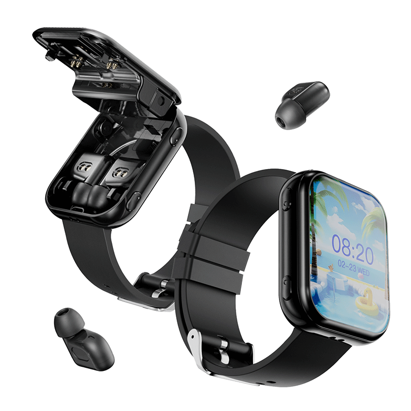 2025 New Smart Watch With Wire - Wireless Earbuds Tws ulasan dan harga