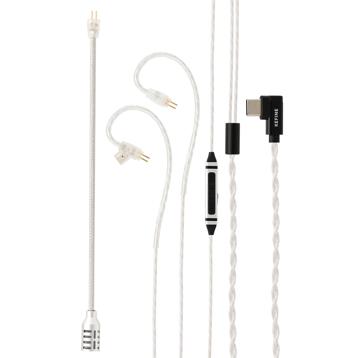 Kefine Gaming Cable for HiFi W - Usb C Earphone ulasan dan harga