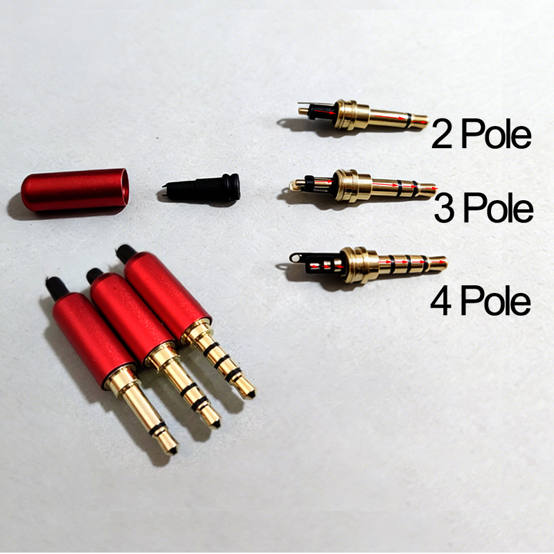 1PC 3.5MM Audio Connector 2/3/ - Audiophile Headphone Wired ulasan dan harga
