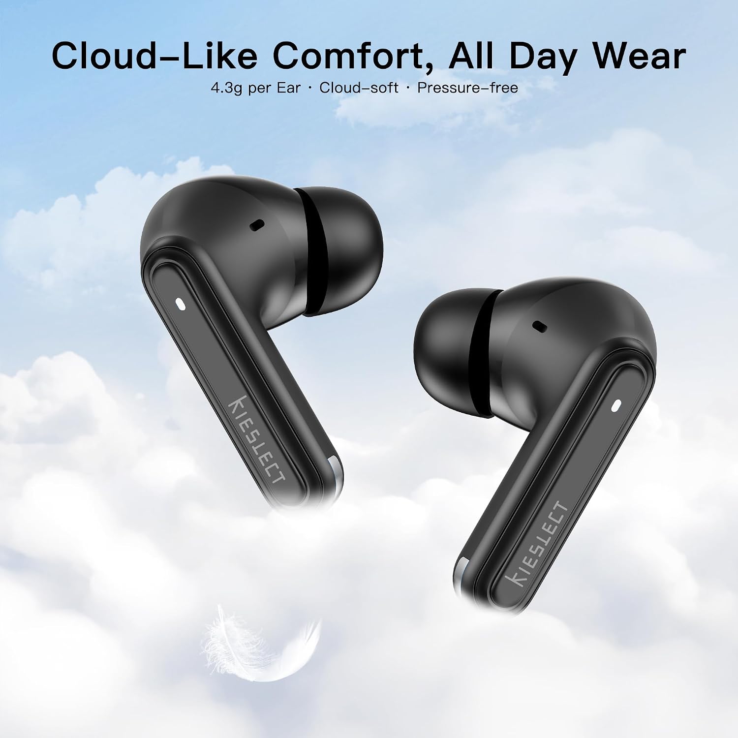 Wireless Earbuds, AI 165 Langu - Earbuds Charging Case ulasan dan harga